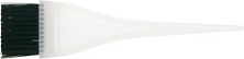 DEWAL, Кисть для окрашивания, белая, с черной прямой щетиной, короткая, узкая 35 мм
