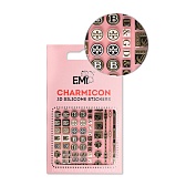 E.Mi, 3D-стикеры №164 Dolce Vita Charmicon 3D Silicone Stickers