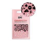 E.Mi, 3D-стикеры №119 Тайные символы Charmicon 3D Silicone Stickers