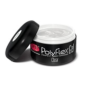 PNB, Полифлекс гель прозрачный UV LED PolyFlex Gel Clear, 50 мл