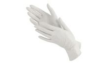 Перчатки нитриловые (белые) ARCHDALE "L" 100шт/упк 