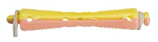 DEWAL, Коклюшки,желто-розовые, короткие d 7мм 12шт.