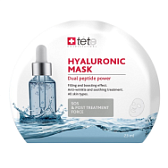 TETe Cosmeceutical, Тканевая маска для лица BOX Hyaluronic Mask SOS  and Post treatment force 1шт/уп