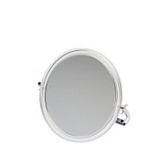 DEWAL, Зеркало настольное пластик, серебристое, 165х163x10 мм