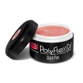 PNB, Полифлекс гель камуфлирующий теплый розовый UV LED PolyFlex Gel Warm Pink, 50 мл