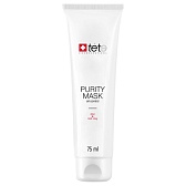 TETe Cosmeceutical, Маска себорегулирующая Purity Mask Oil Control Zinc and Red Clay, 75 мл