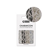 E.Mi, 3D-стикеры №155 Вензеля Charmicon 3D Silicone Stickers 