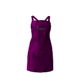 Kezy Фартук на лямках фиолетовый